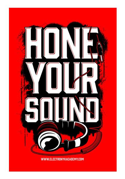 PosterGully Specials, Hone your sound Wall Art | DJ NYK | PosterGully Specials, - PosterGully