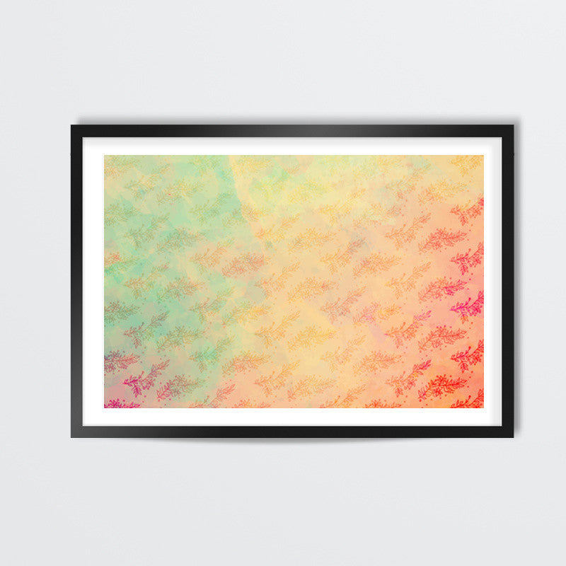 Water Colour Floral Print Wall Art