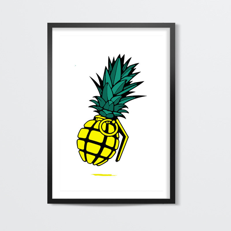 pineapple bomb Wall Art