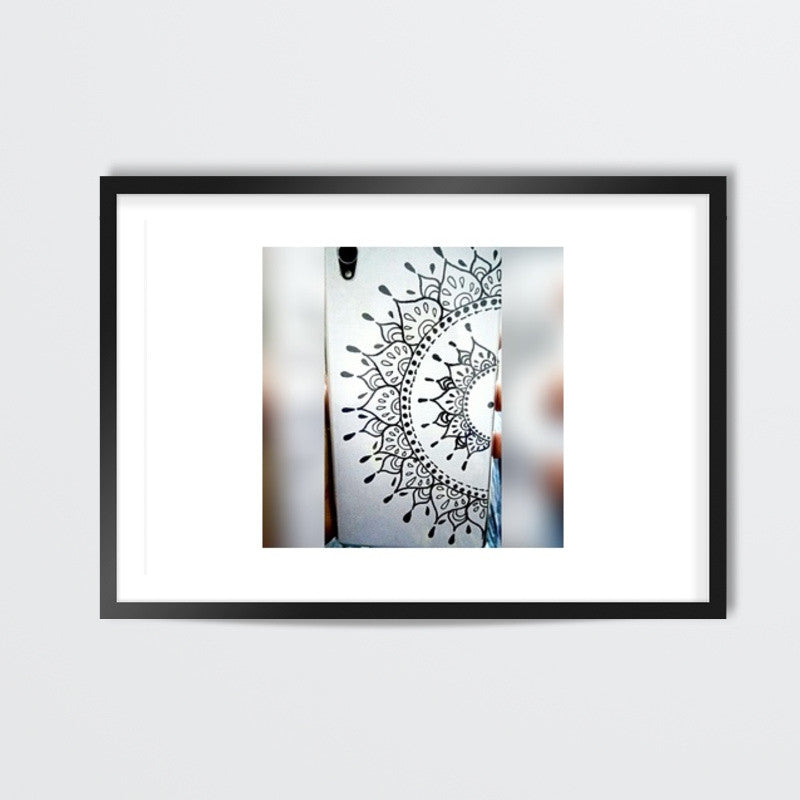 sony xperia z1 mandala case Wall Art