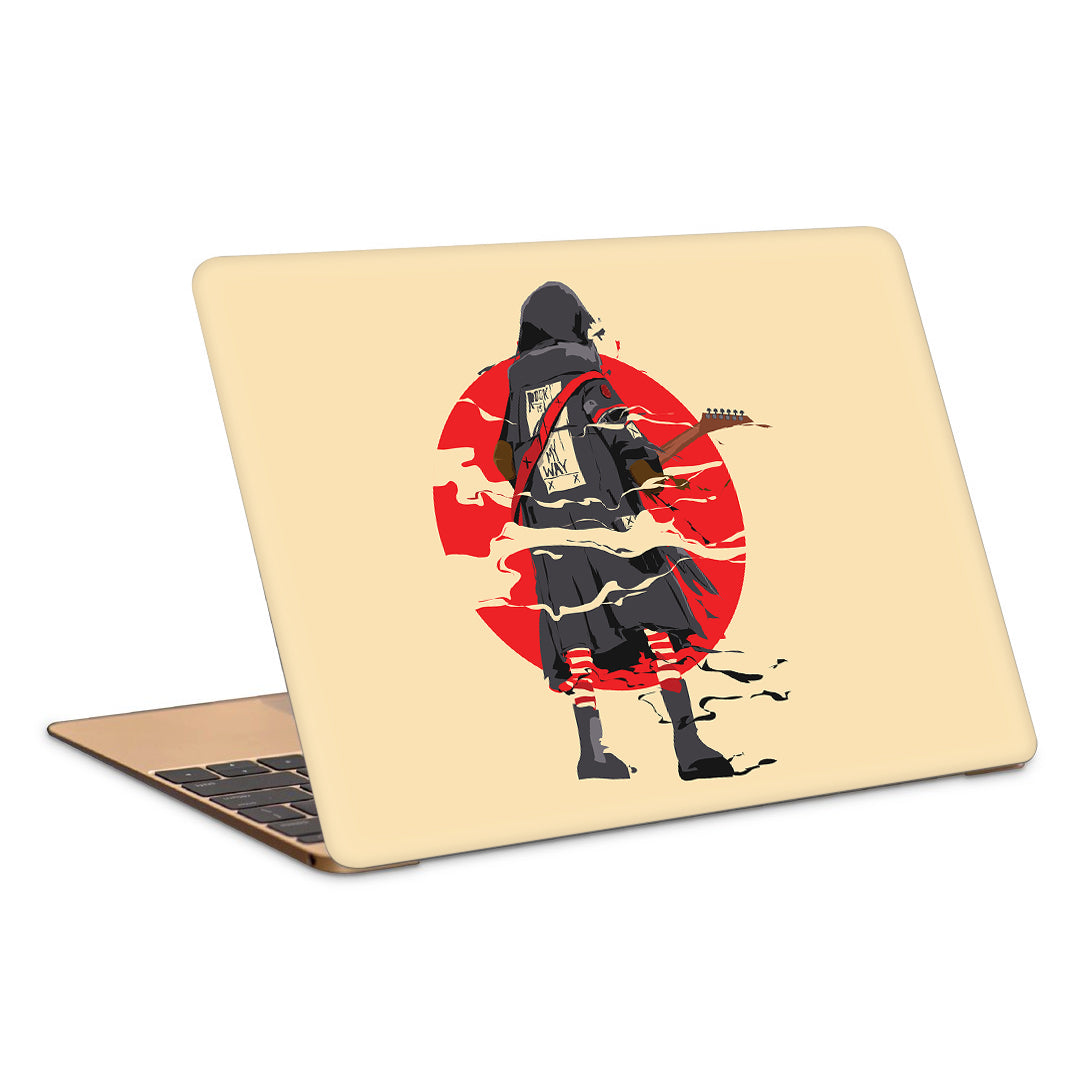 Rockstar Guitarist Artwork Laptop Skin