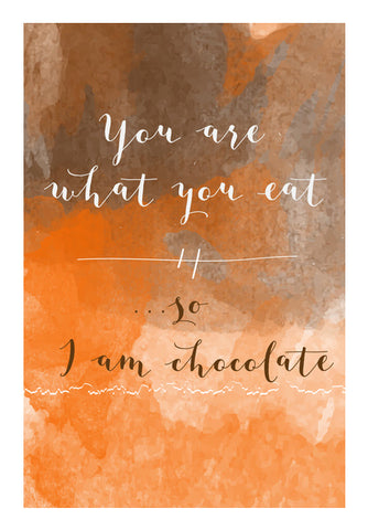 You Are What You Eat Wall Art