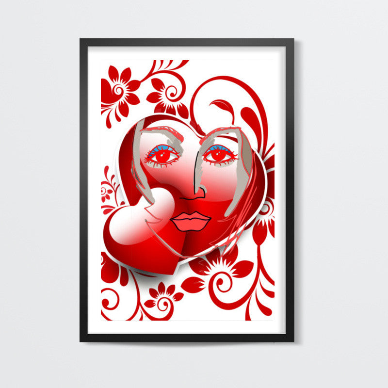 Happy Valentine Day Wall Art