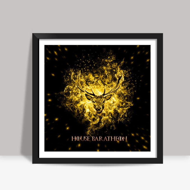 House Baratheon Square Art Prints