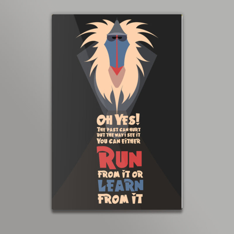 Rafiki Inspirational - Lion King Wall Art