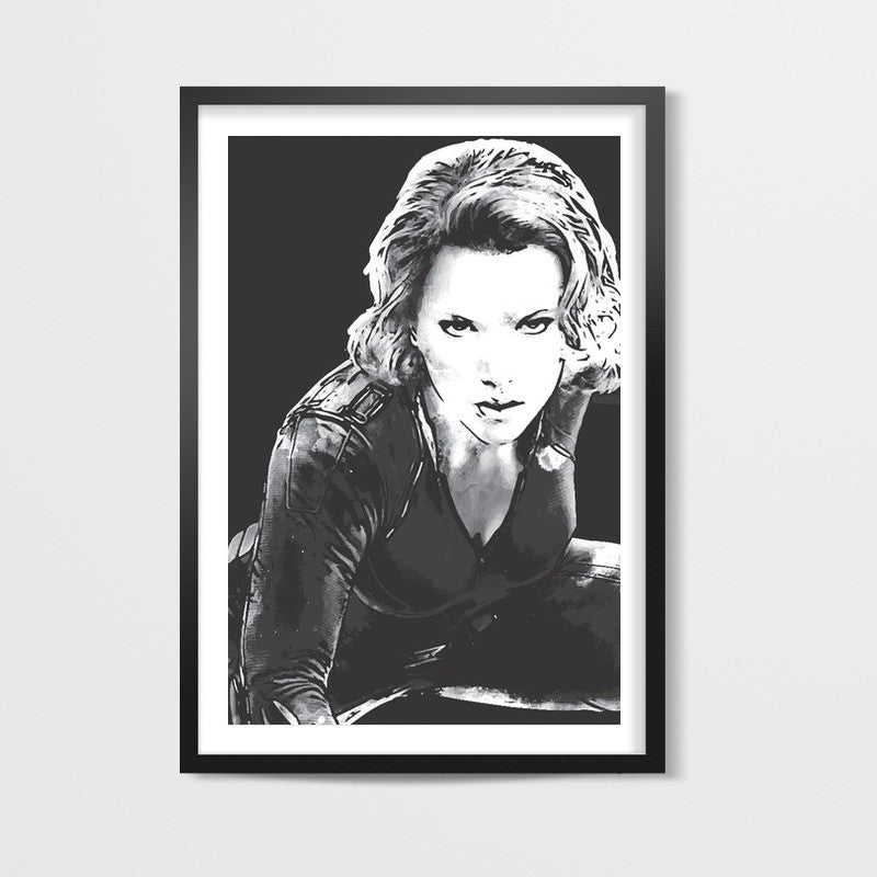 Black Widow Scarlett Johansson Artwork