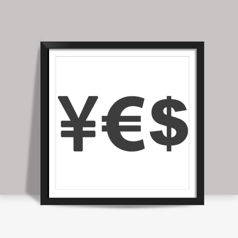 YES Square Art Prints