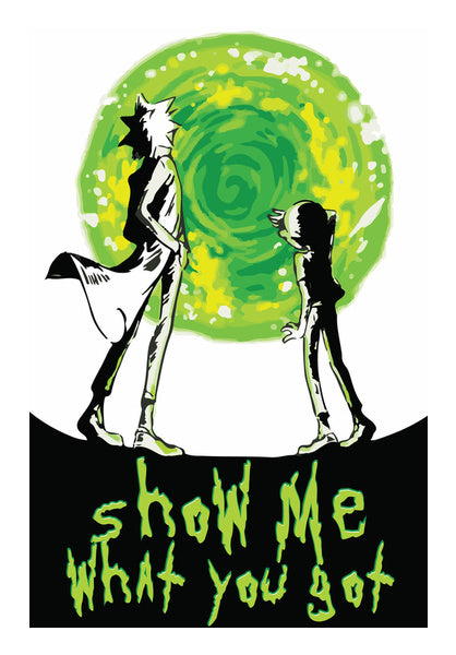 TV Show Rick And Morty HD Wall Art