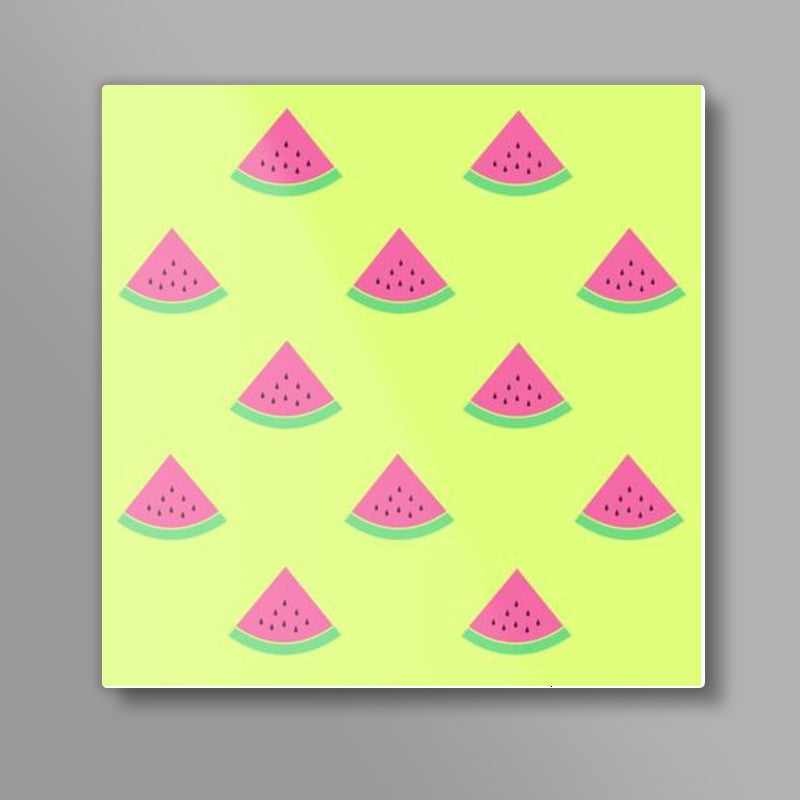 Watermelon Square Art Prints