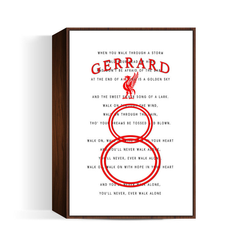 Gerrard #8- Liverpool YNWA Anthem