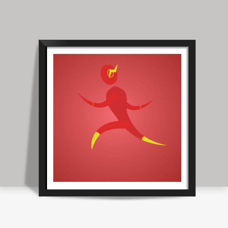 The Flash Square Art Prints