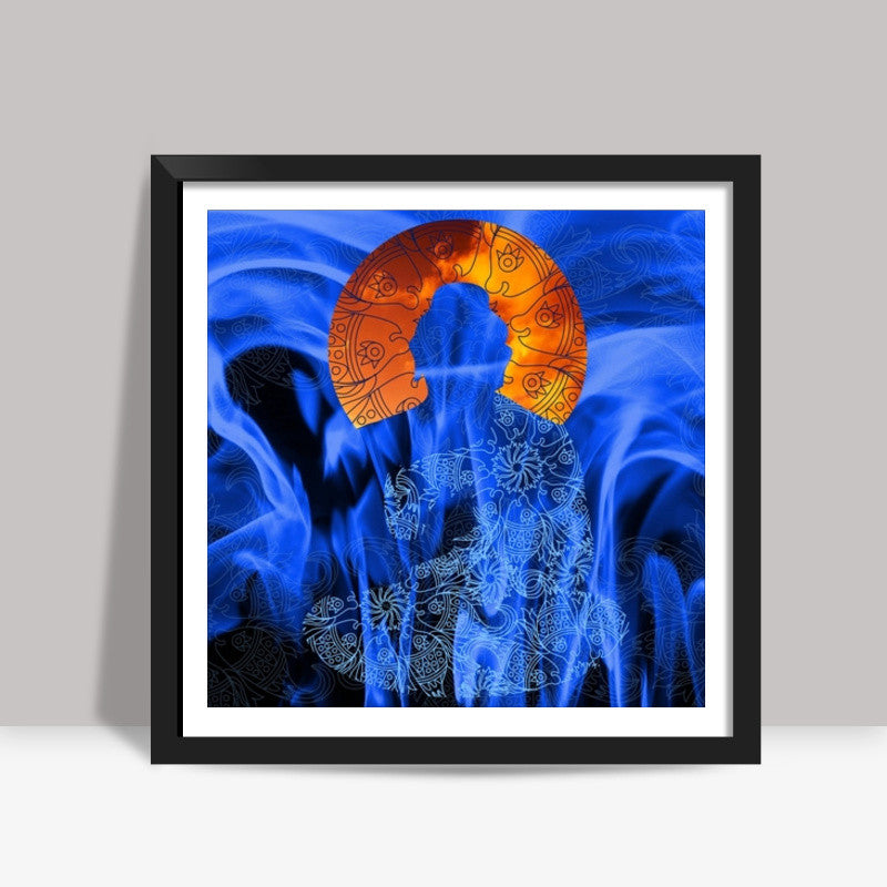 Buddha Sea Art Square Art Prints