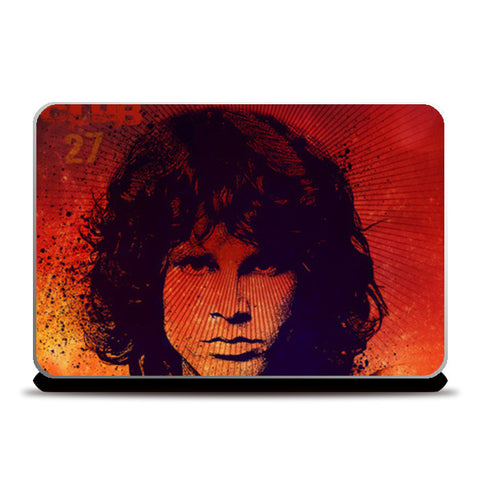 Jim Morrison Club 27- Live Fast Die young  Laptop Skins