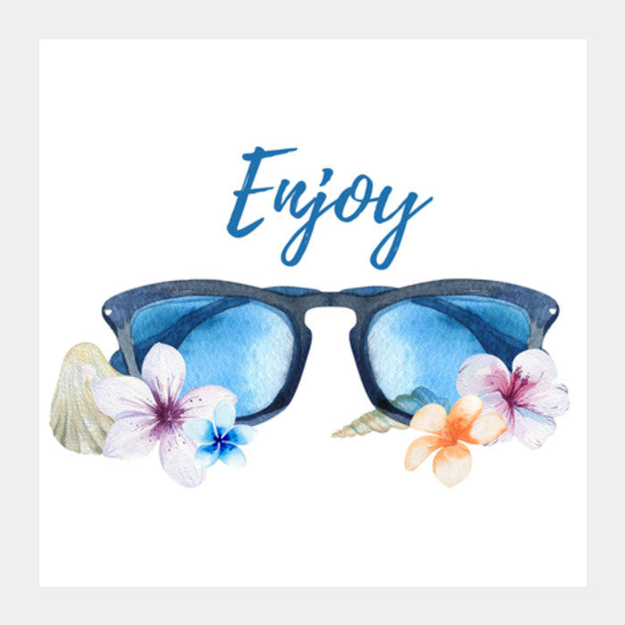 Enjoy Square Art Prints