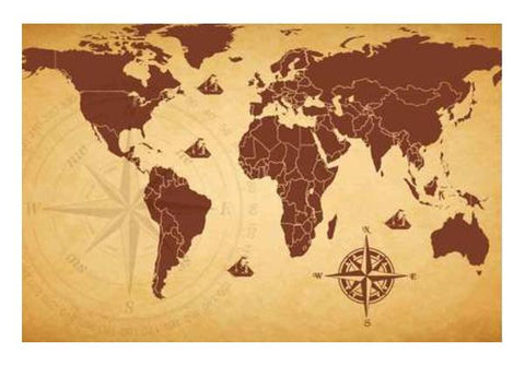 World Map Wall Poster Wall Art PosterGully Specials