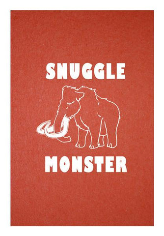 PosterGully Specials, Snuggle Monster Wall Art