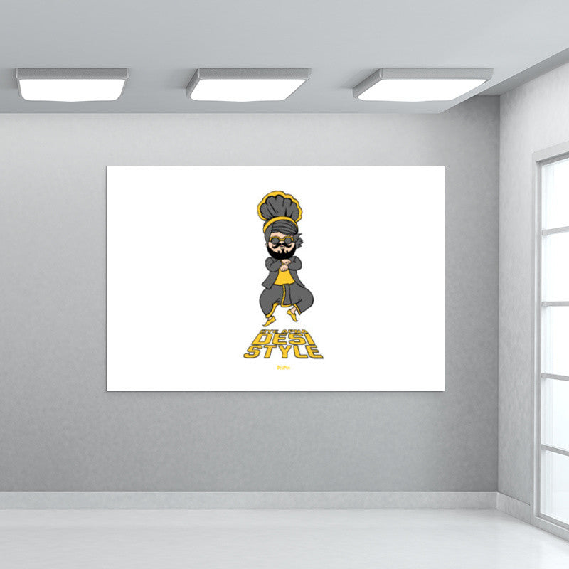Apna Desi Style Wall Art