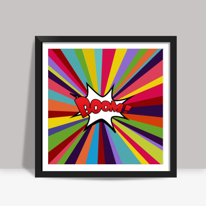 BOOM! Square Art Prints