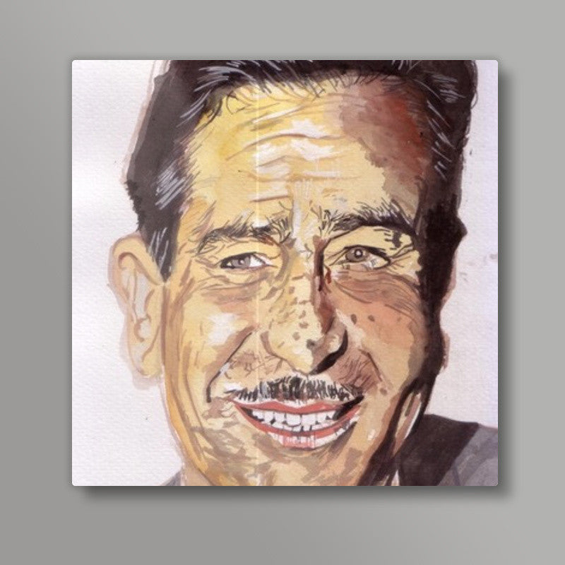 Bollywood superstar and showman Raj Kapoor won millions of hearts with his thought-provoking movies Square Art Prints