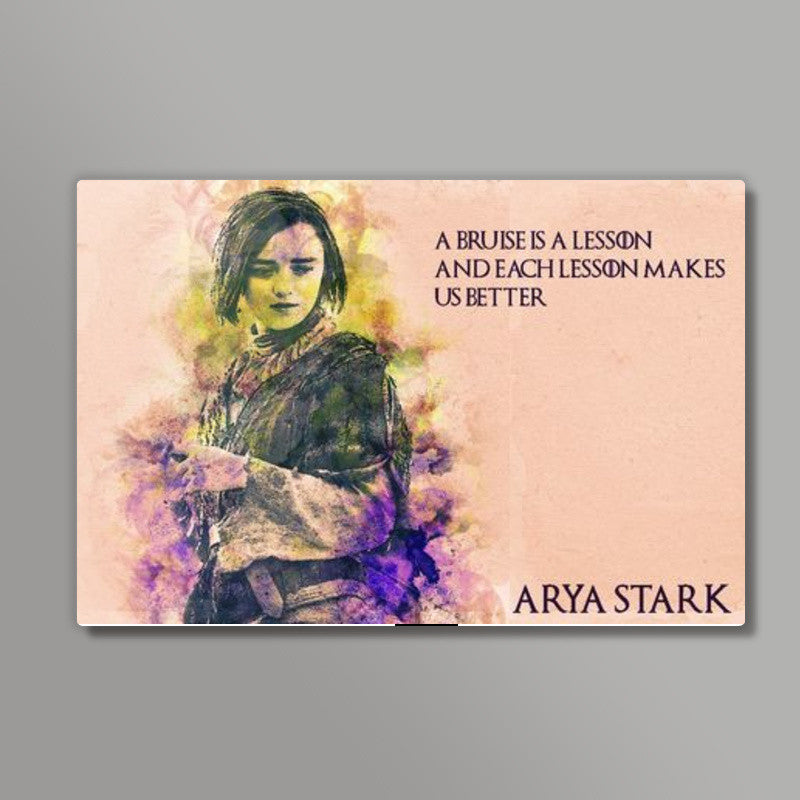 Arya Stark Watercolour Artwork