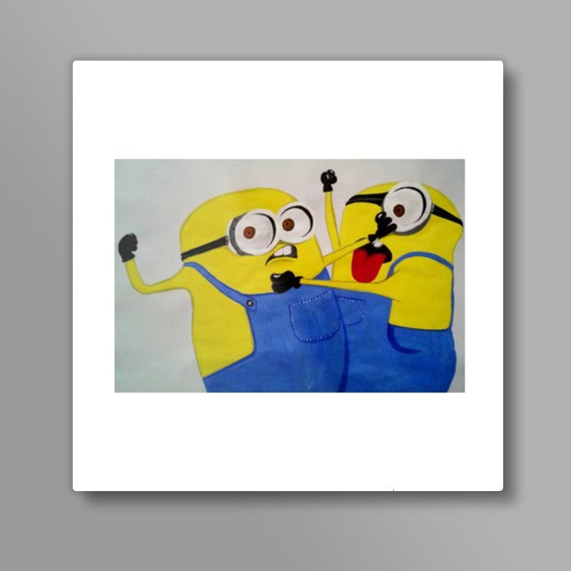 minions Square Art Prints