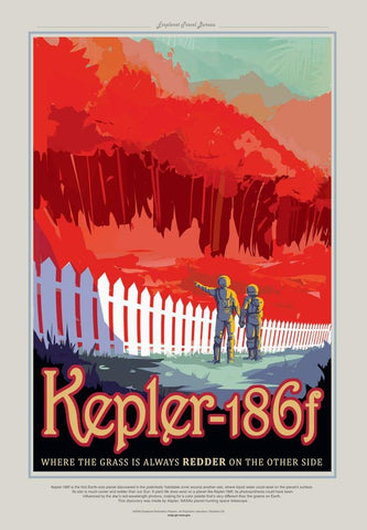 PosterGully Specials, Kepler-186f | Nasa Posters, - PosterGully