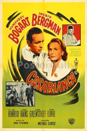 Wall Art, Casablanca | Bogart & Bergman, - PosterGully