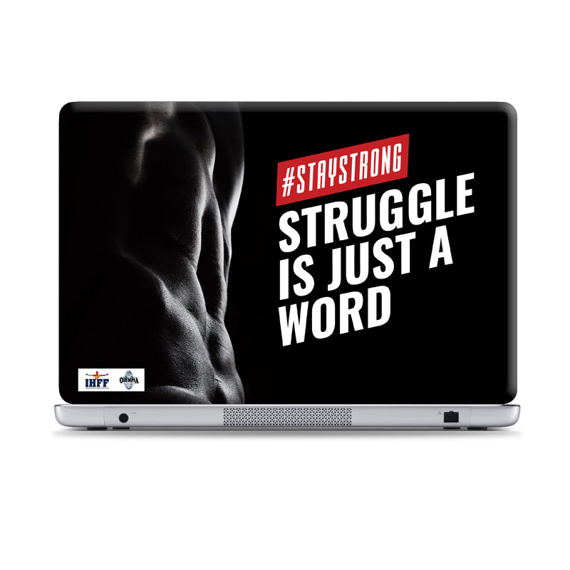 No Pain No Gain Laptop Skins