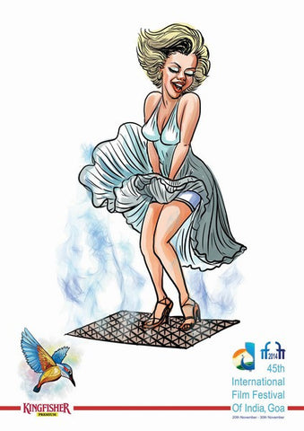 Kingfisher IFFI'14, Marilyn Monroe | Kingfisher IFFI'14, - PosterGully