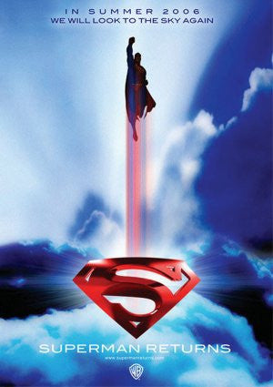 Superman Returns Movie Poster Brandon Routh Autographed Superman Superman Returns Movie Poster Brandon Routh Autographed Superman