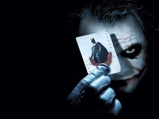 PosterGully Specials, Batman | The Joker with Card, - PosterGully