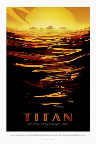PosterGully Specials, Titan | Nasa Posters, - PosterGully