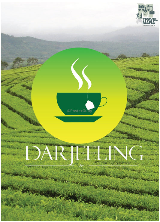 PosterGully Specials, Darjeeling | A Cup Of Tea, - PosterGully