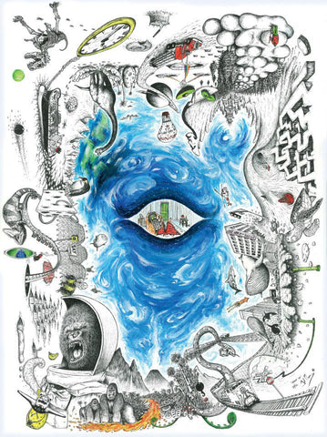 Art Print (Big), “Wake Up” 2012 | Jeff Murray Artwork, - PosterGully