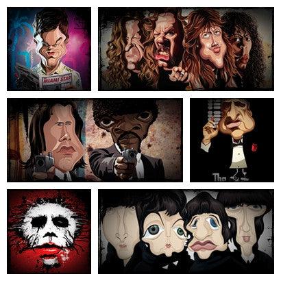 Caricature Artwork - PosterGully