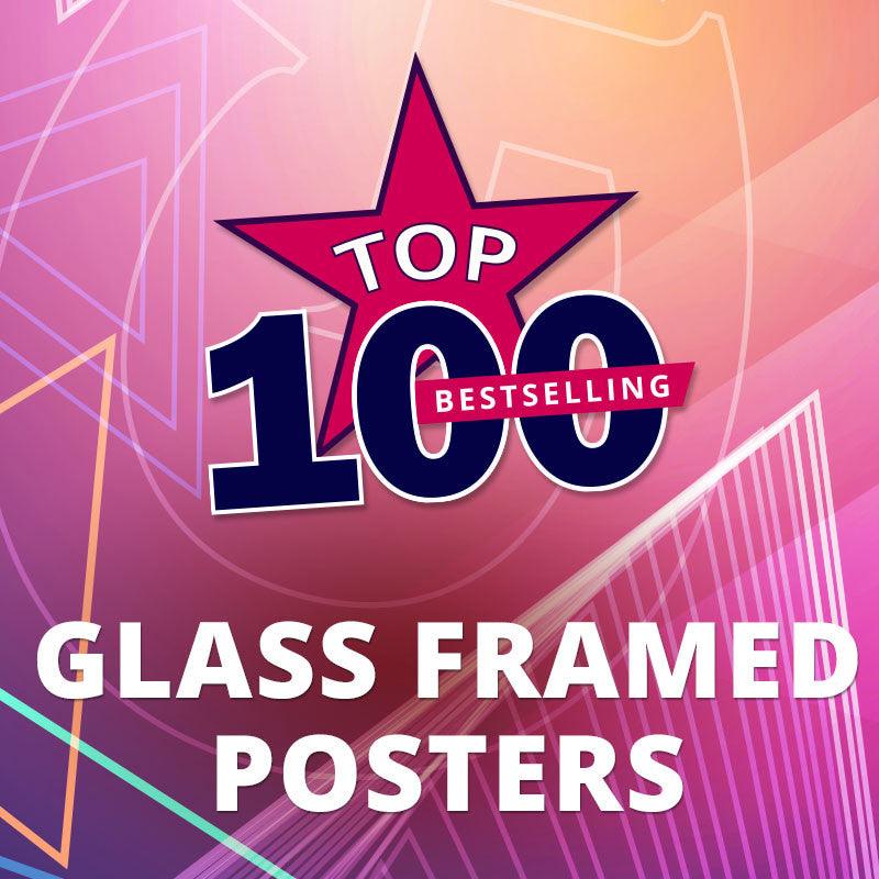Top 100 Glass Framed Posters - PosterGully