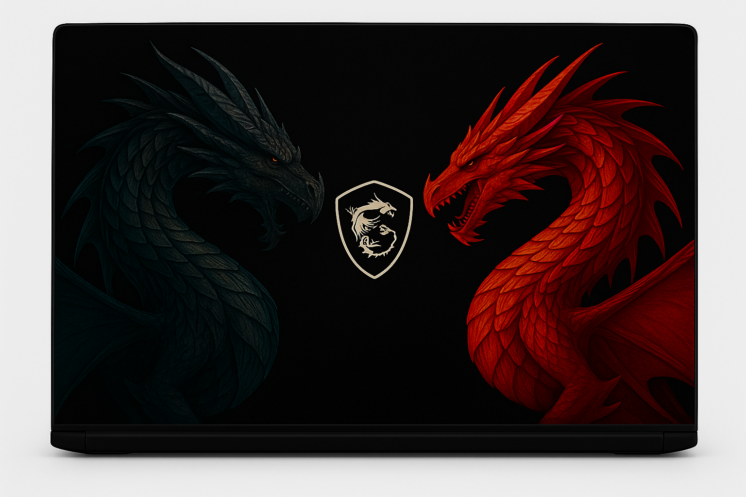 Custom-geometric-frame - Laptop Skin