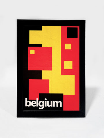 Framed Art, Belgium Soccer Team #footballfan | Framed Art, - PosterGully
