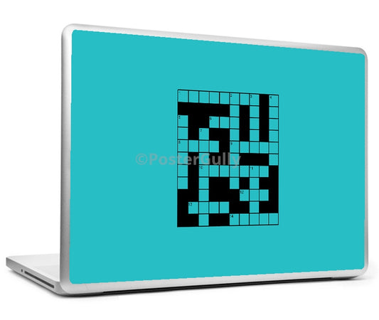 Laptop Skins, Crossword Games Laptop Skin, - PosterGully