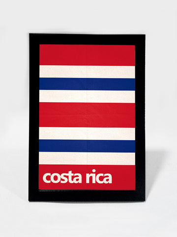 Framed Art, Costa Rica Soccer Team #footballfan | Framed Art, - PosterGully