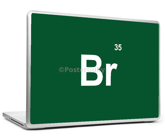 Laptop Skins, Breaking Bad Br Element Laptop Skin, - PosterGully