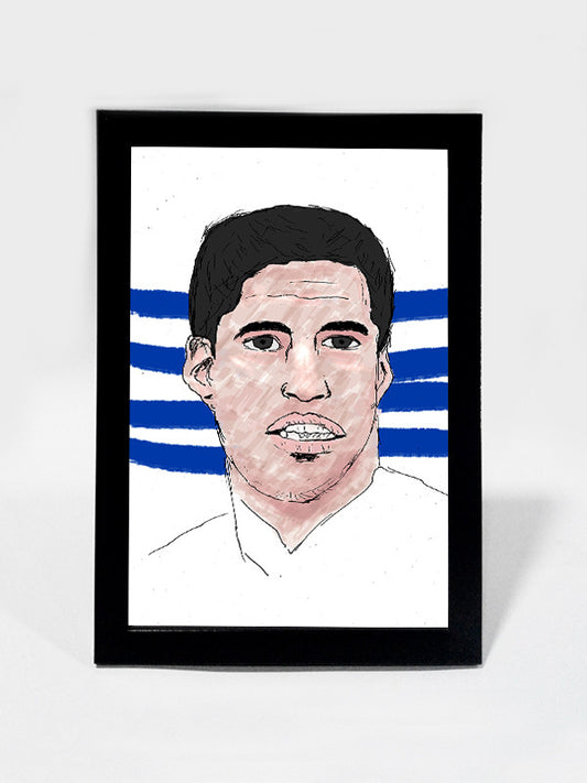 Framed Art, Luis Suárez Art Print Soccer #footballfan | Framed Art, - PosterGully