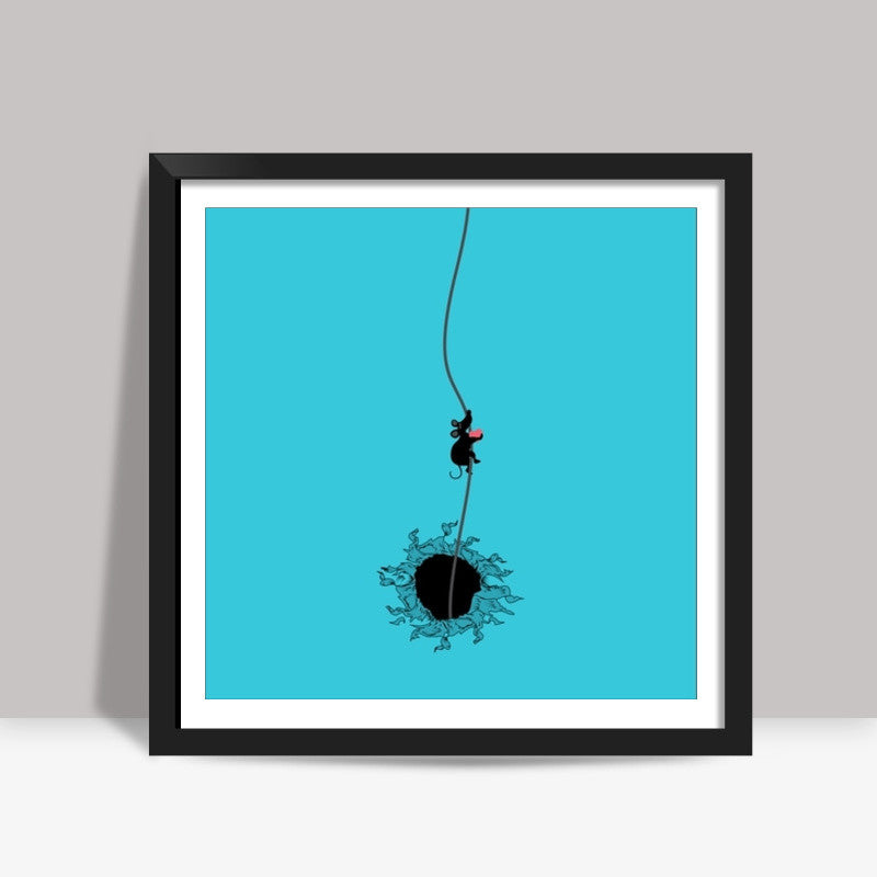 The Heart Stealer Square Art Prints