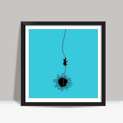 The Heart Stealer Square Art Prints