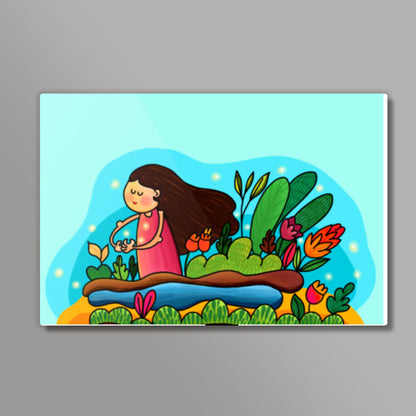 My Little Garden Wall Art
