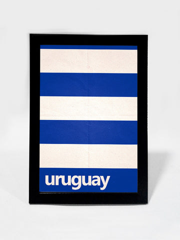 Framed Art, Uruguay Soccer Team #footballfan | Framed Art, - PosterGully
