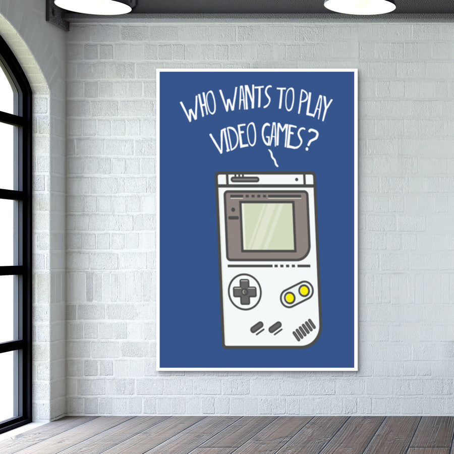 Video Games Wall Art