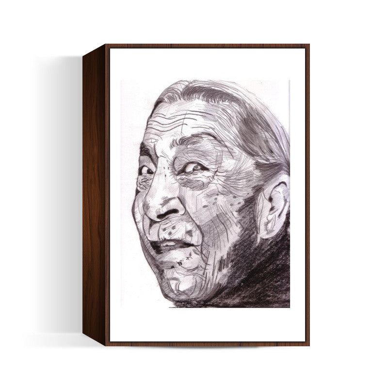 Your heart decides your age, seems to say Zohra Sehgal Wall Art