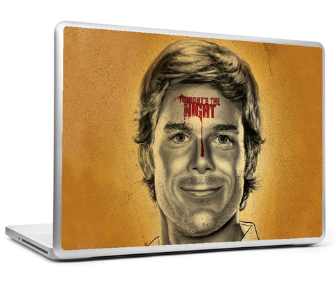 Laptop Skins, Dexter Tonight's The Night Artwork Laptop Skin, - PosterGully
