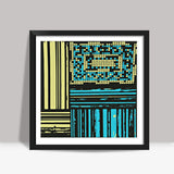 Abstract Lines Boxes Square Art Prints